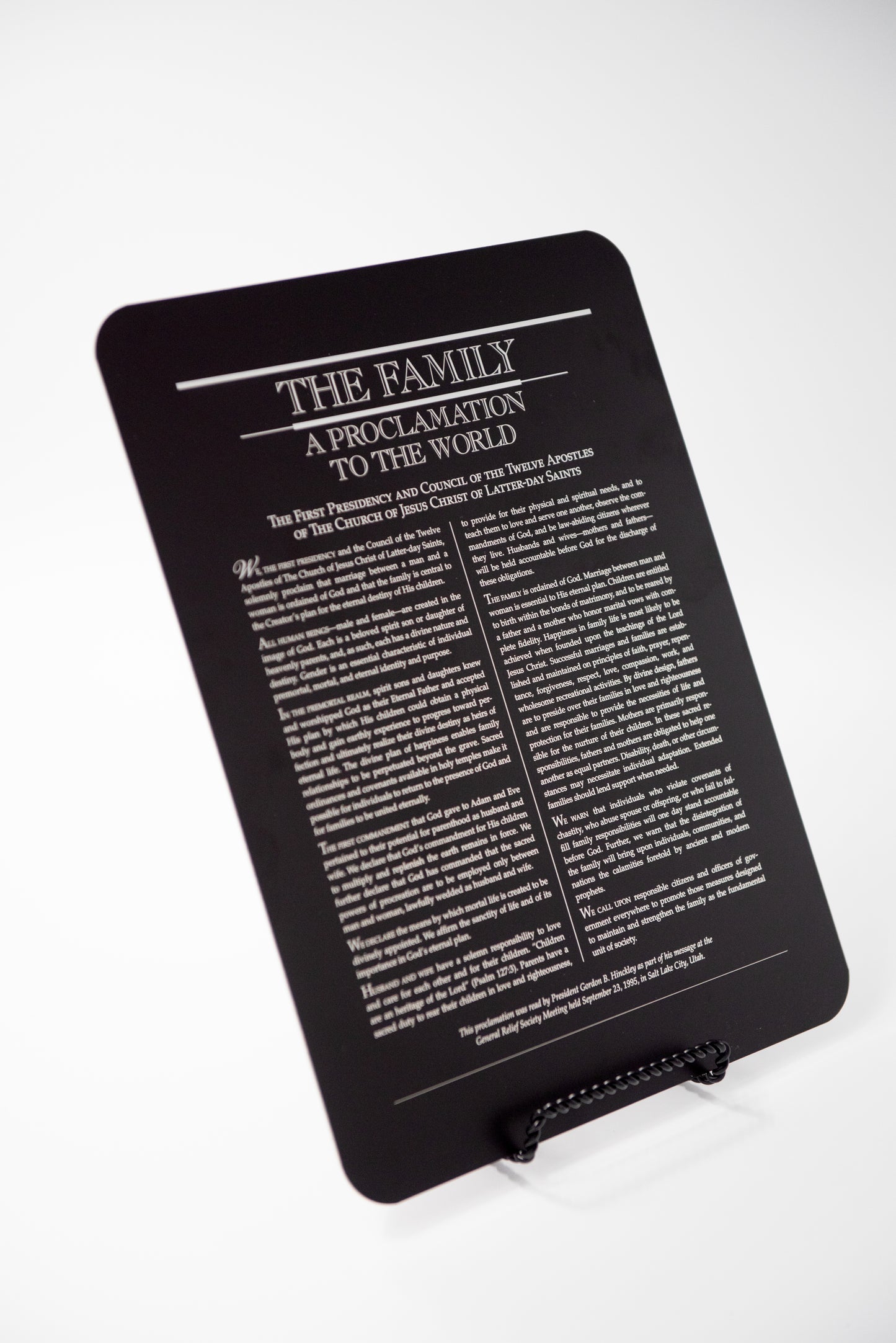The Family: A Proclamation to the World