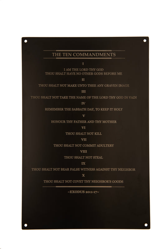 10 Commandments