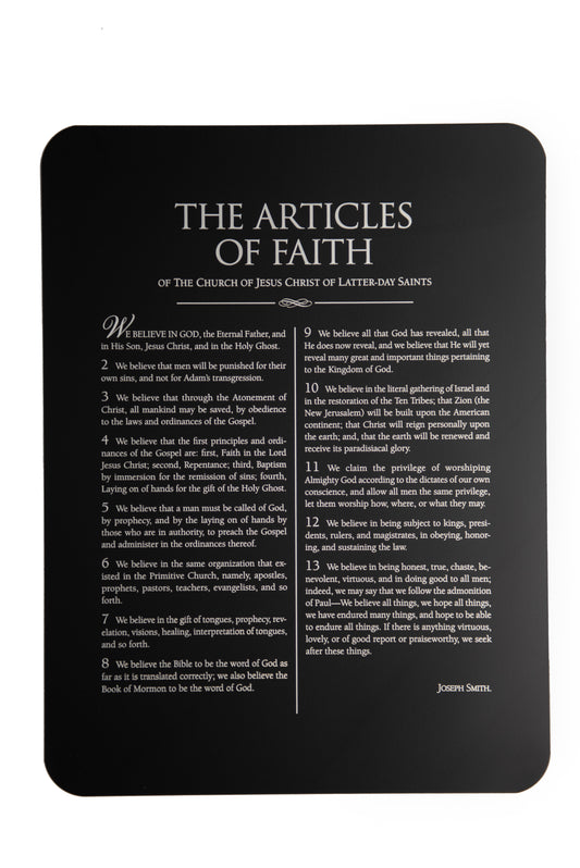 The Articles of Faith