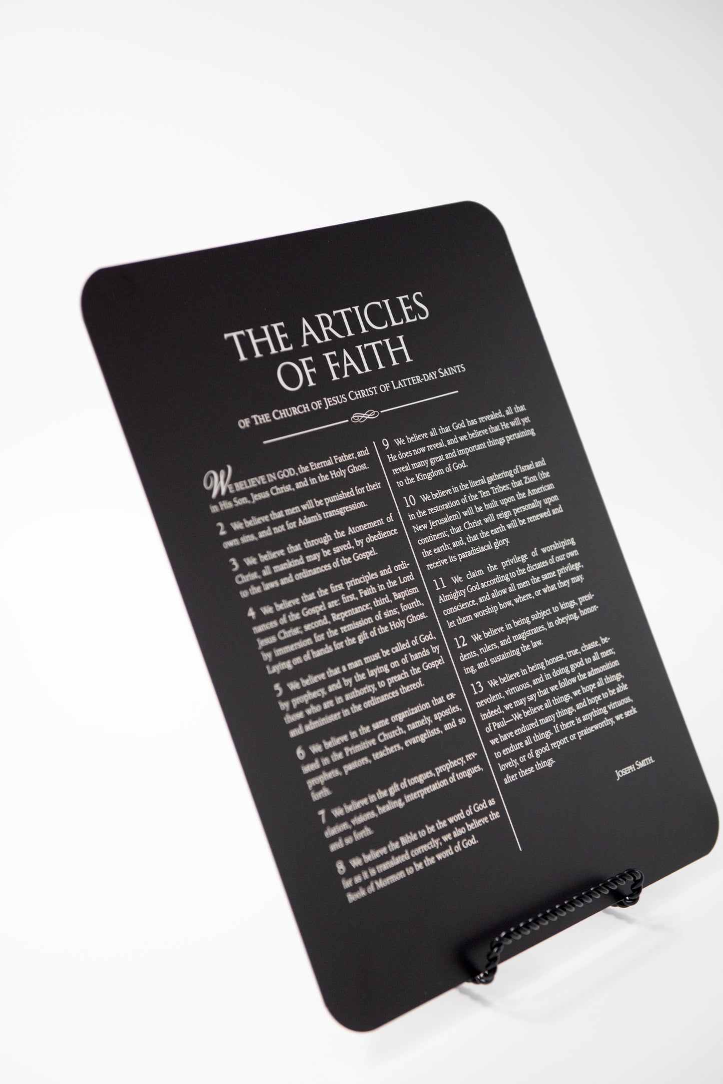 The Articles of Faith