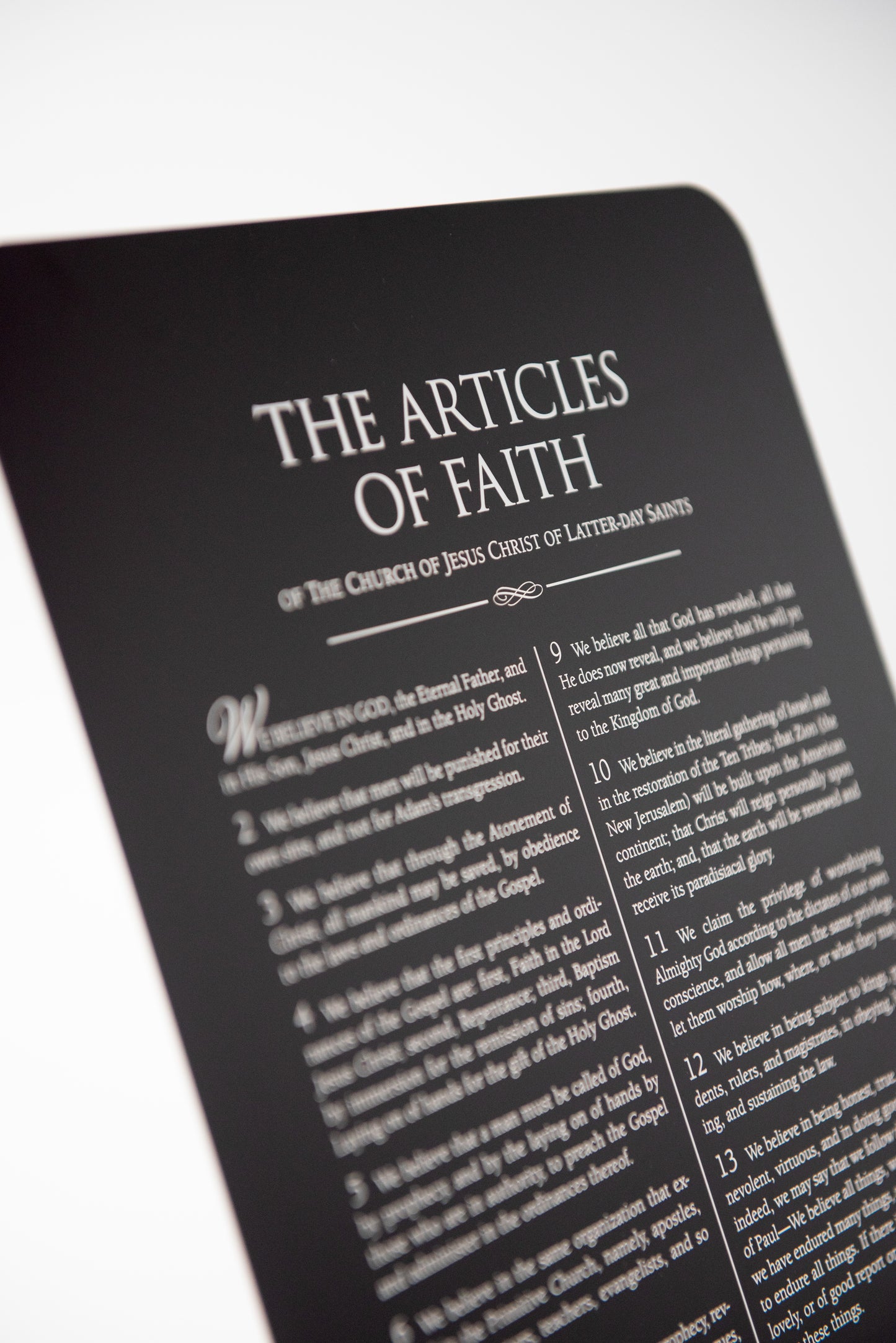 The Articles of Faith