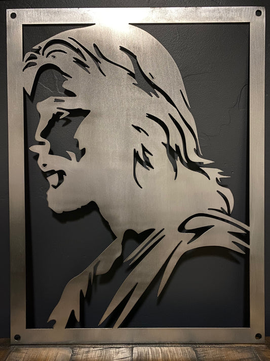 Jesus Christ 20" X 20" Steel Plate
