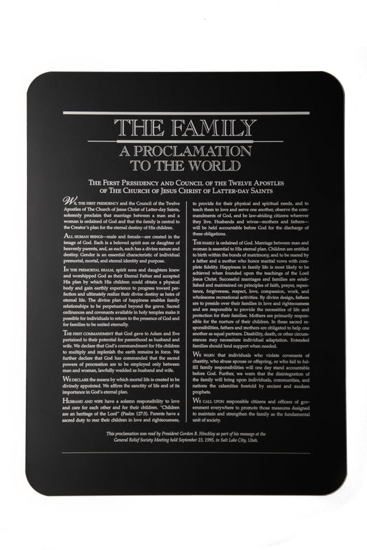 The Family: A Proclamation to the World